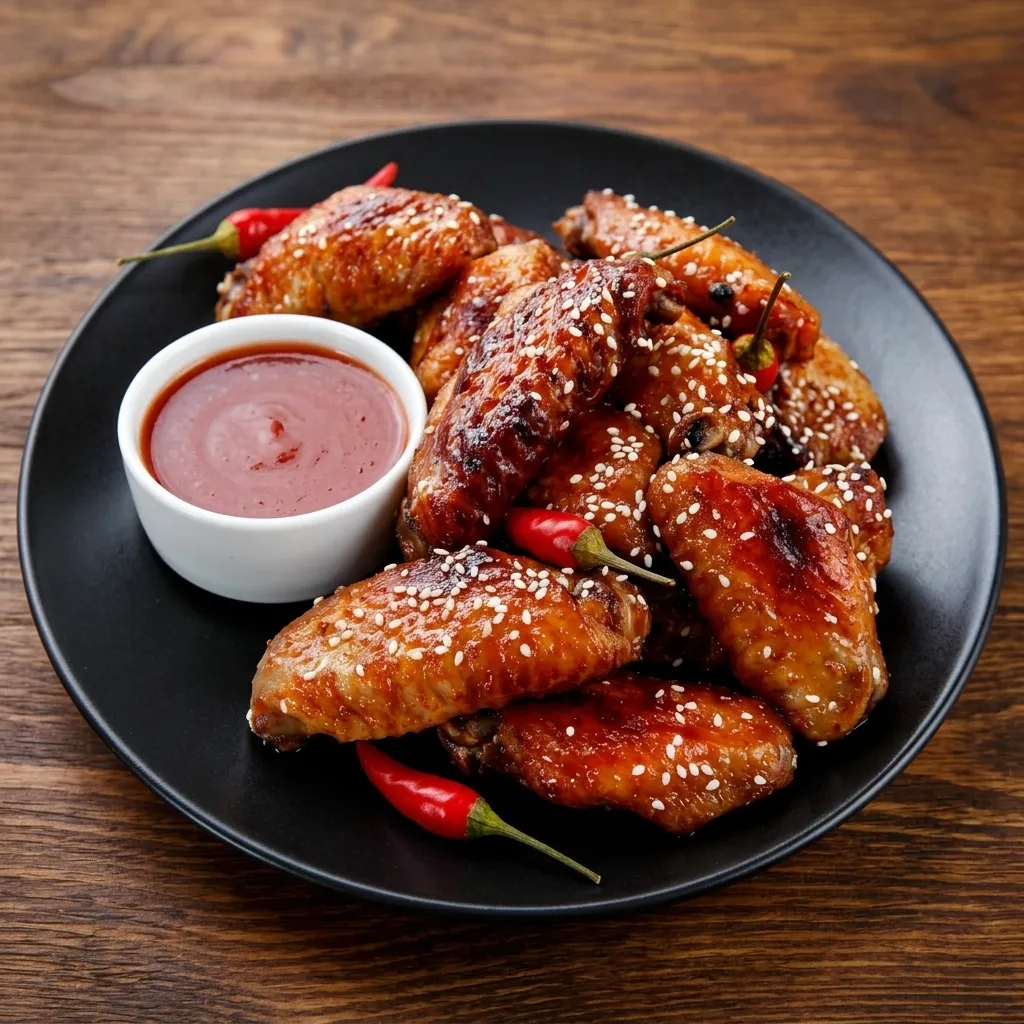 Crispy chicken wings at Nana's Pizza in London, Ontario